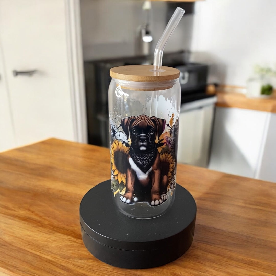 16oz Glass Can