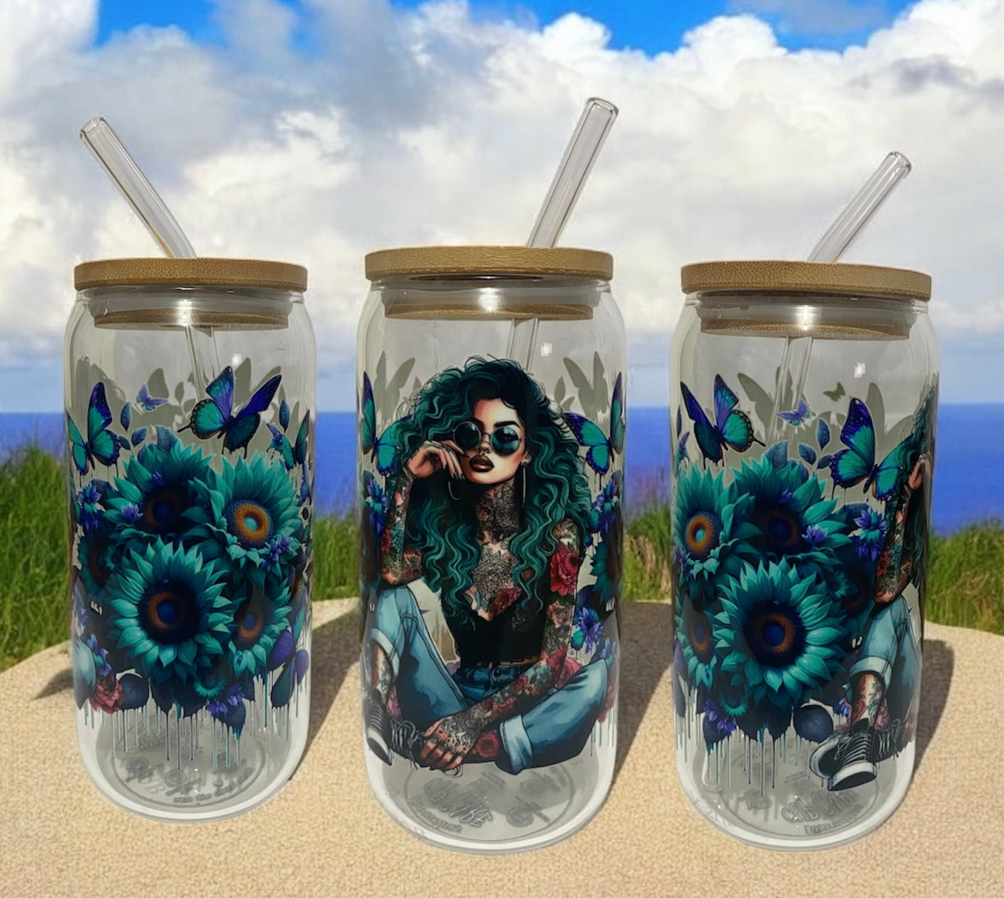 16oz Glass Cans