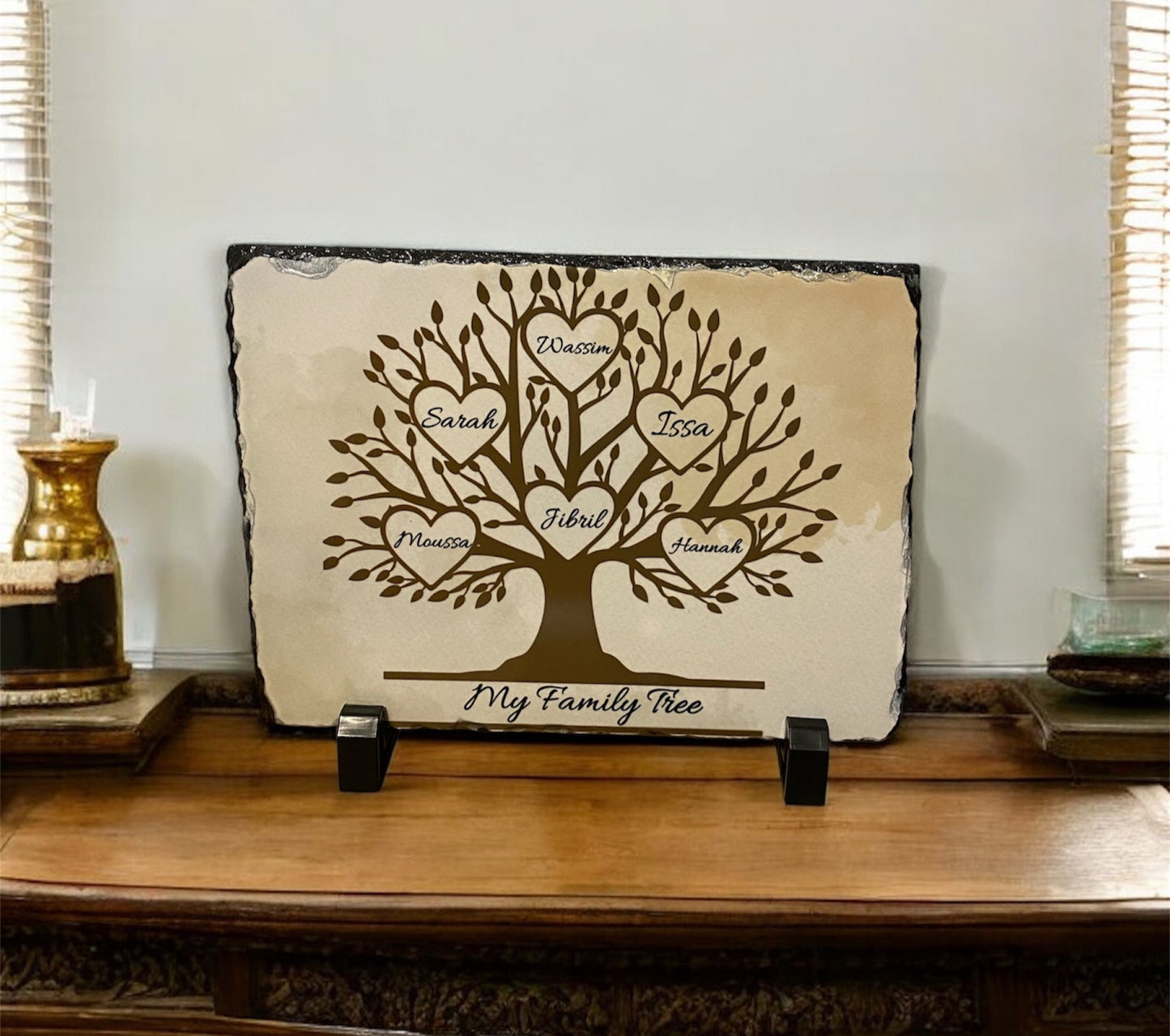Custom Stone Plaque