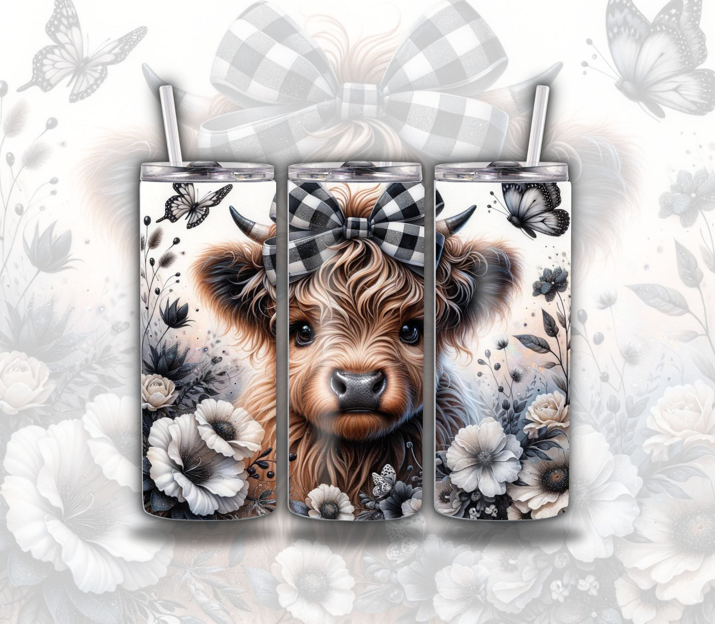 Highland Cow Bow